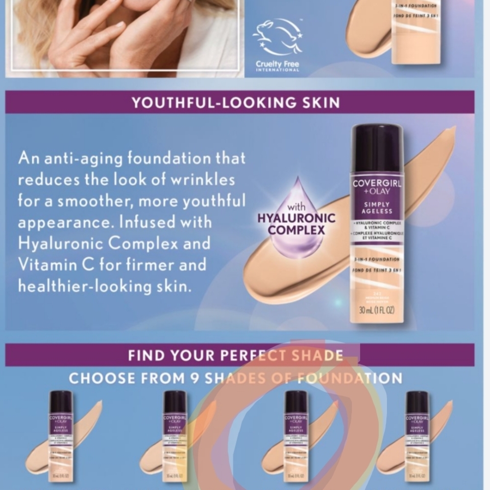 Lot Liquid Foundation #225 Buff Beige and Yummy Lipstick #120 Sugar Poppy Blur - Picture 6 of 8